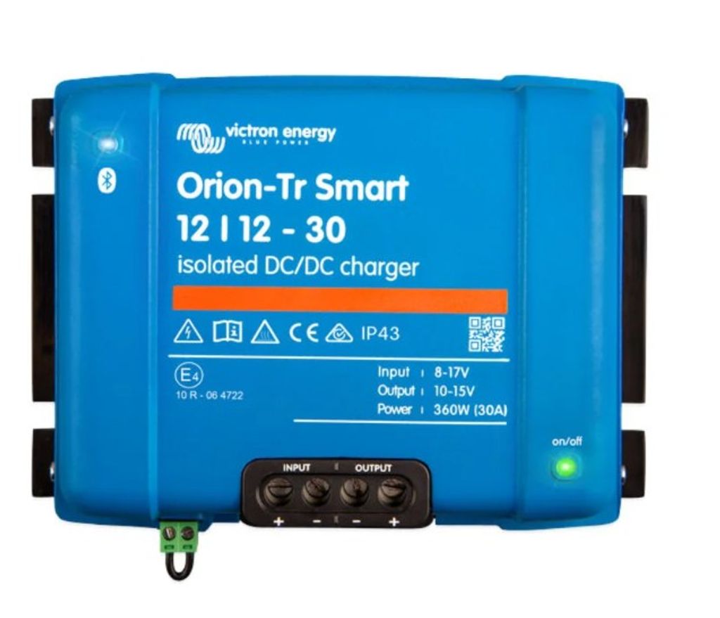 Victron Orion-Tr Smart Isolert DC-DC-lader 12/12V 30A 360W med Bluetooth