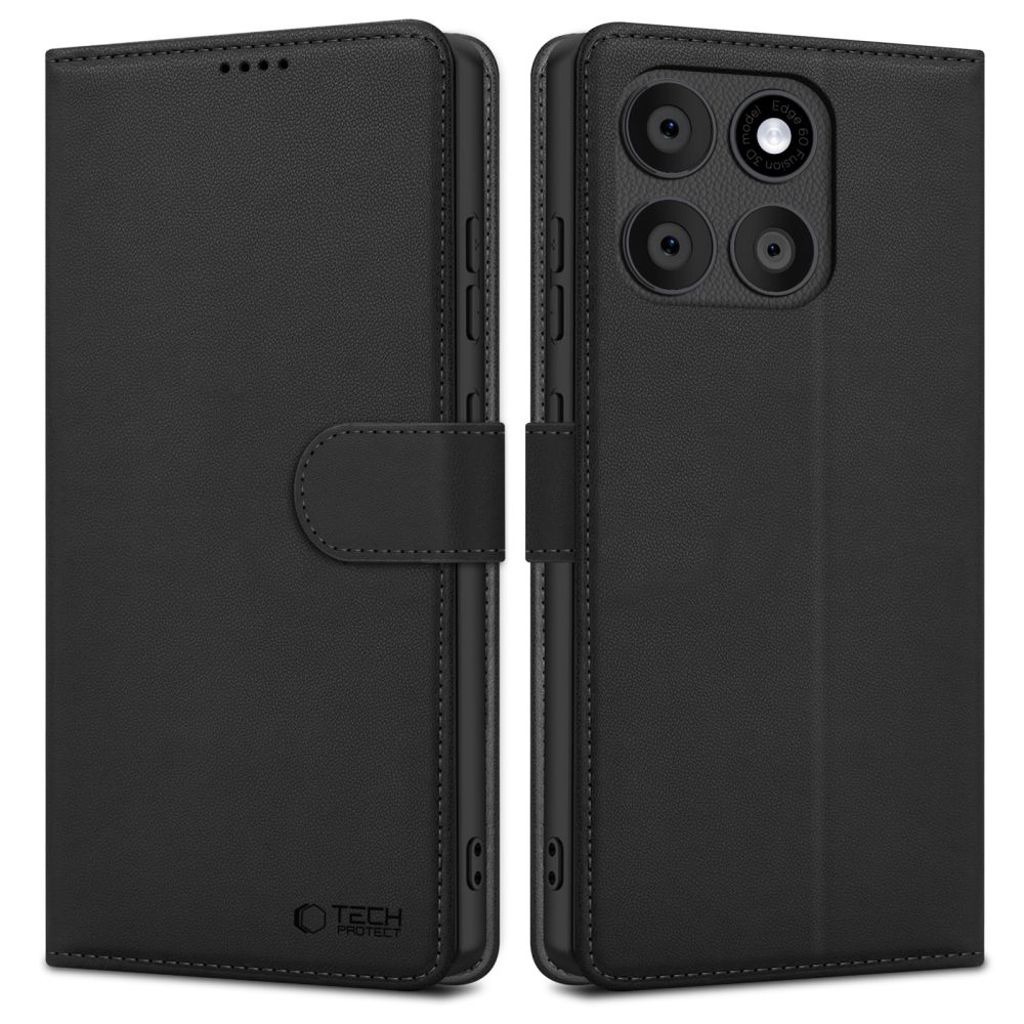 Tech-Protect Wallet Etui til Motorola Edge 60 Fusion - Sort