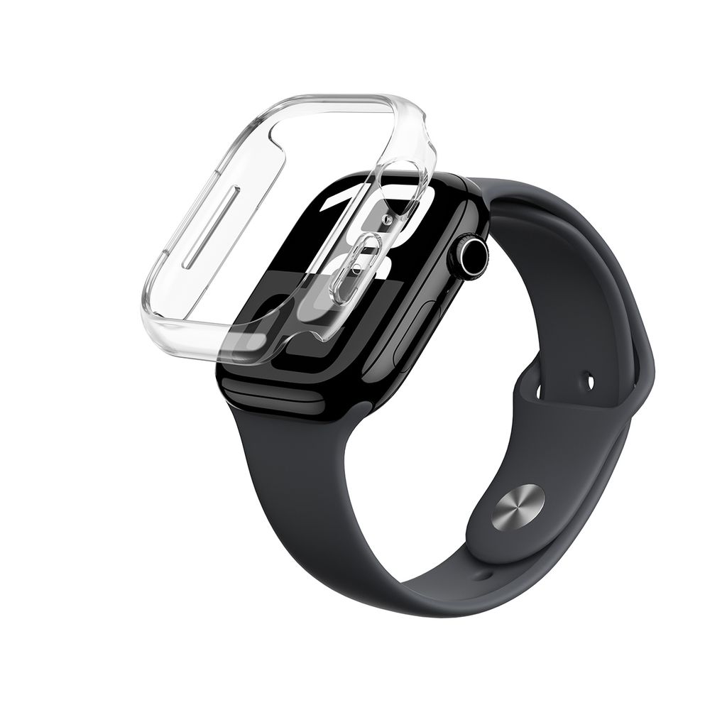 AmazingThing Minimal kuori Apple Watch 10 46mm - Läpinäkyvä