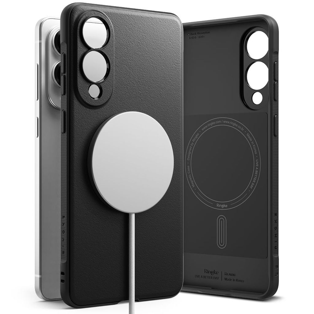 Ringke Onyx MagSafe Kuori Samsung Galaxy S25 Edge - Musta