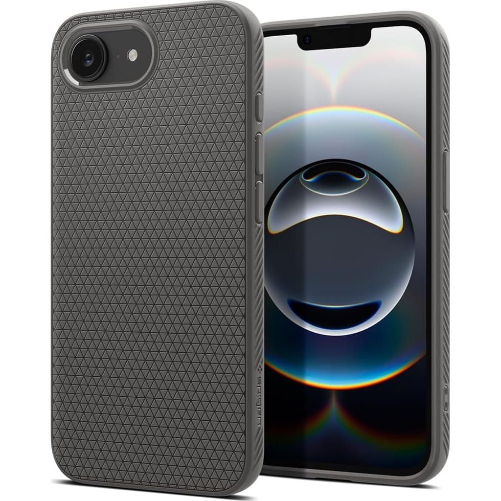 Spigen Liquid Air Deksel til iPhone 16e - Grå