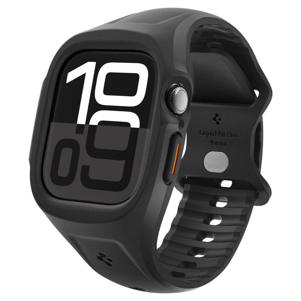 Spigen Liquid Air Pro Klokkereim til Apple Watch 46 mm - Matte Black