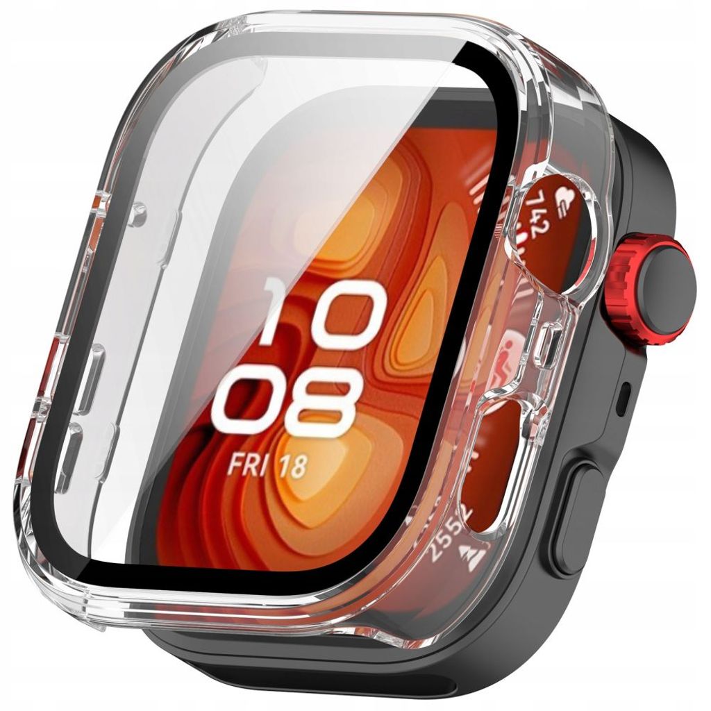 Tech-Protect Defense Skal till Huawei Watch Fit 4 Pro - Transparent