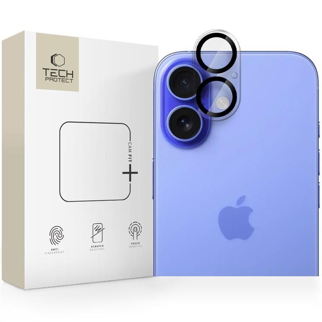 Tech-Protect Cam Fit+ Linssinsuoja iPhone 16/16 Plus