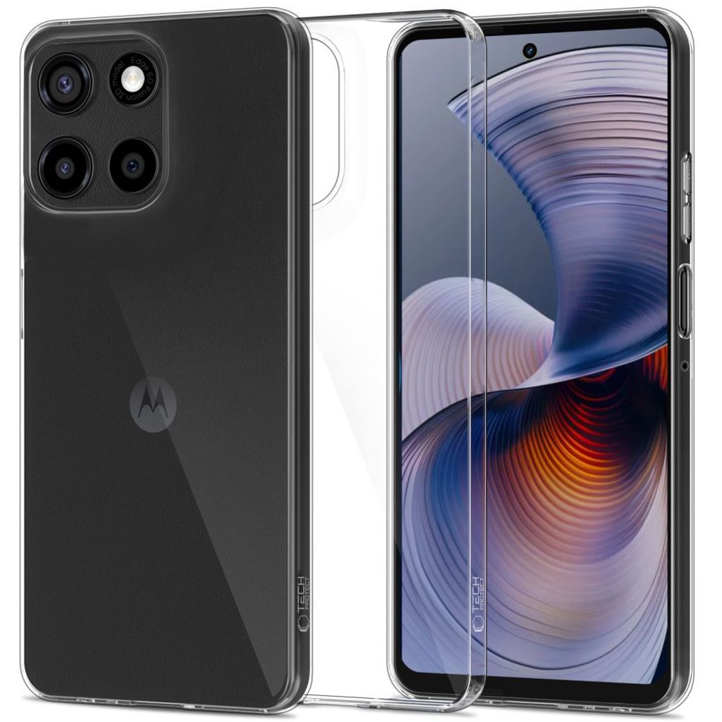 Tech-Protect FlexAir Deksel til Motorola Moto G56 5G - Gjennomsiktig