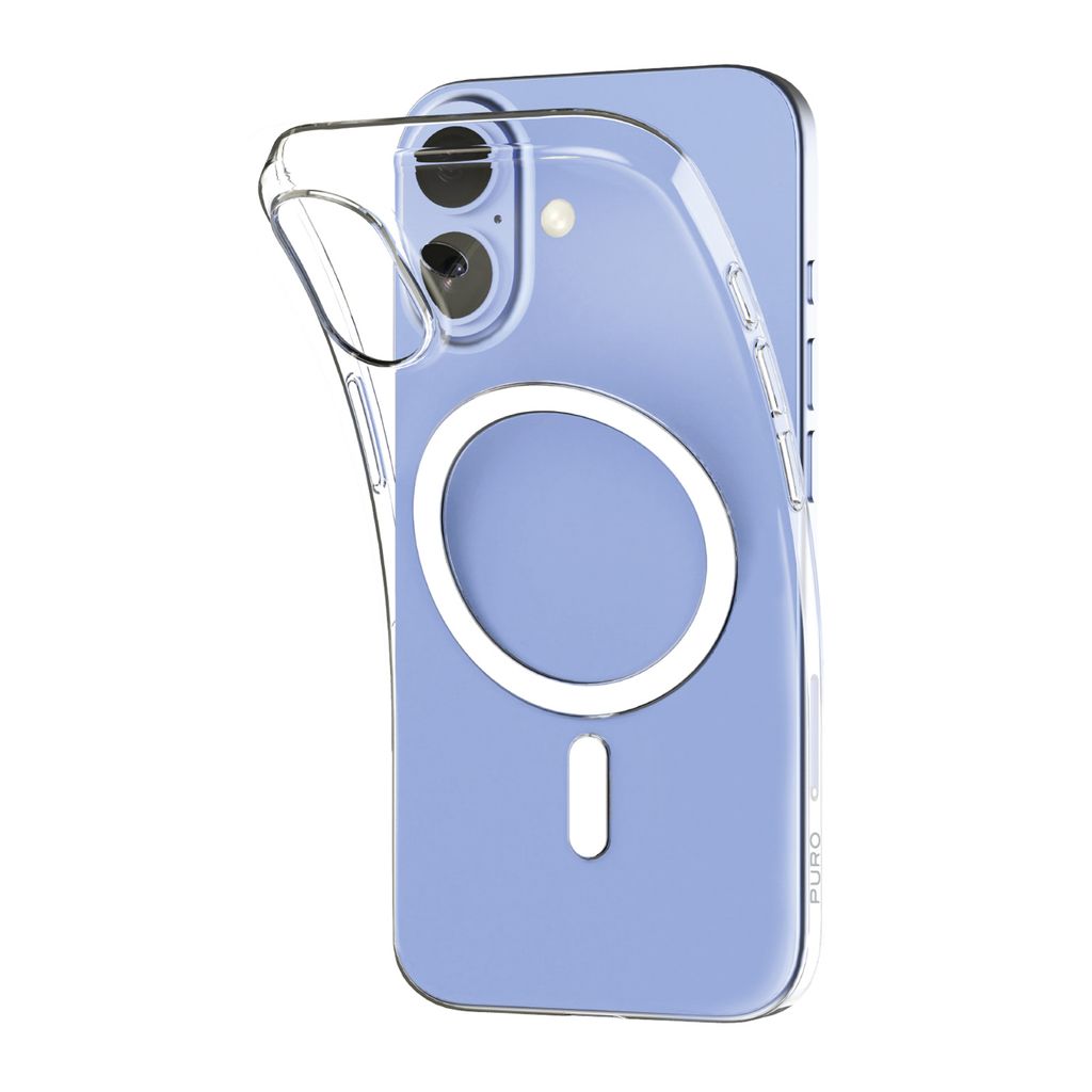 Puro 0.3 MAG Ultra-Slim MagSafe Cover till iPhone 17 - Gennemsigtig