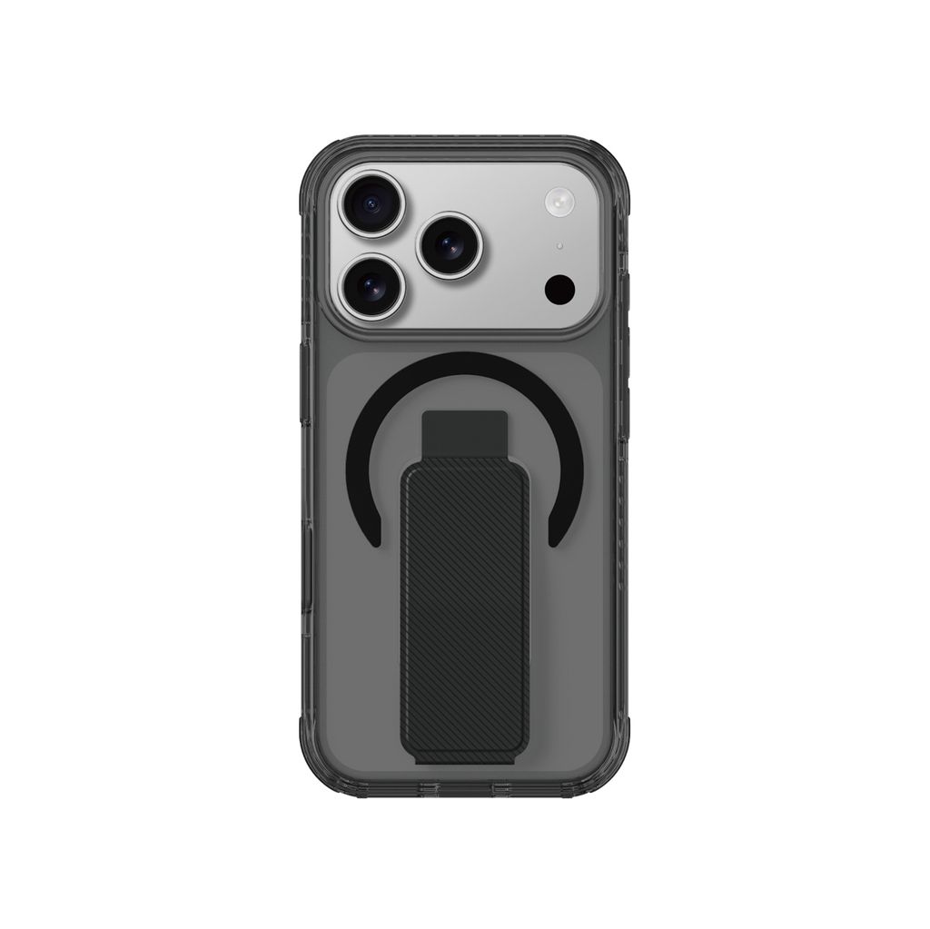 AmazingThing Titan Pro Holder MagSafe -kuori till iPhone 17 Pro Max - Musta