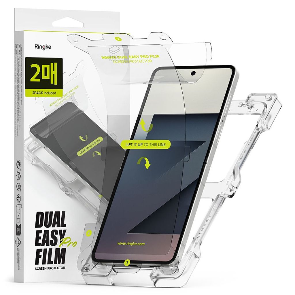Ringke Dual Easy Pro 2-pack Näytönsuoja Samsung Galaxy Z Flip 7