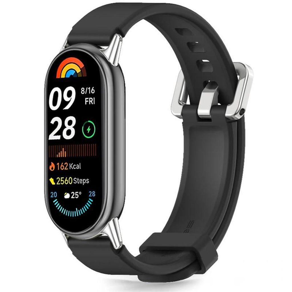 Tech-Protect IconBand Classic Kockarmband Xiaomi Smart Band 8/9/10/NFC - Svart