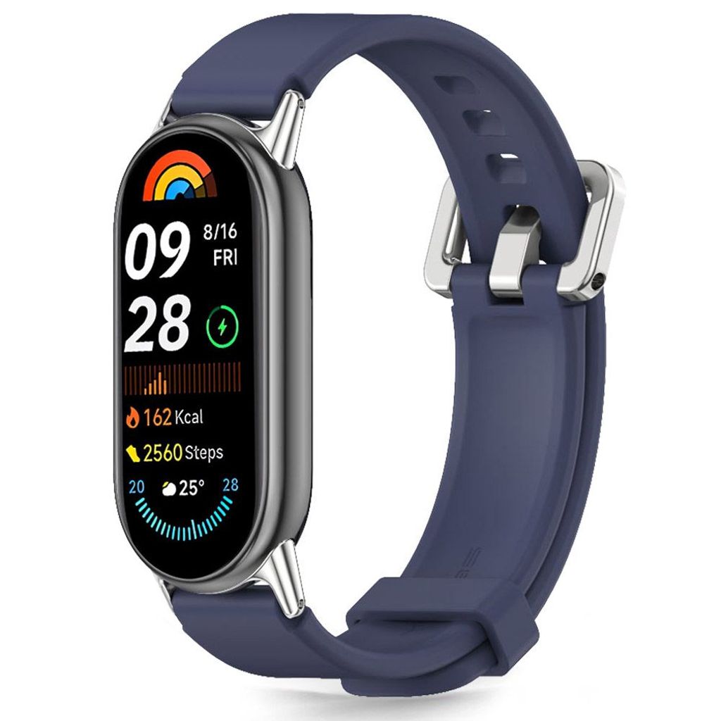 Tech-Protect IconBand Classic Kockarmband Xiaomi Smart Band 8/9/10/NFC - Blå