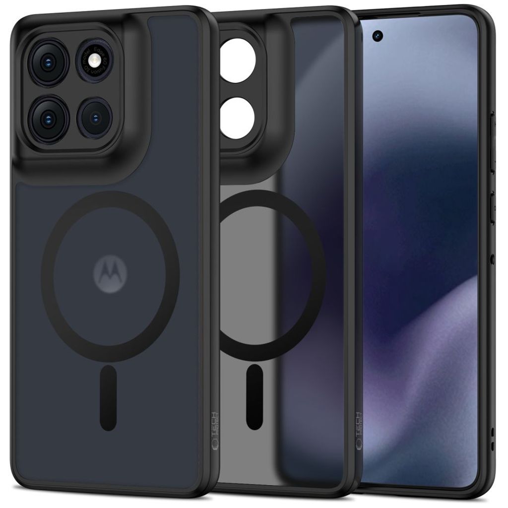 Tech-Protect MagMat MagSafe Cover til Motorola Moto G86 5G - Matte Black