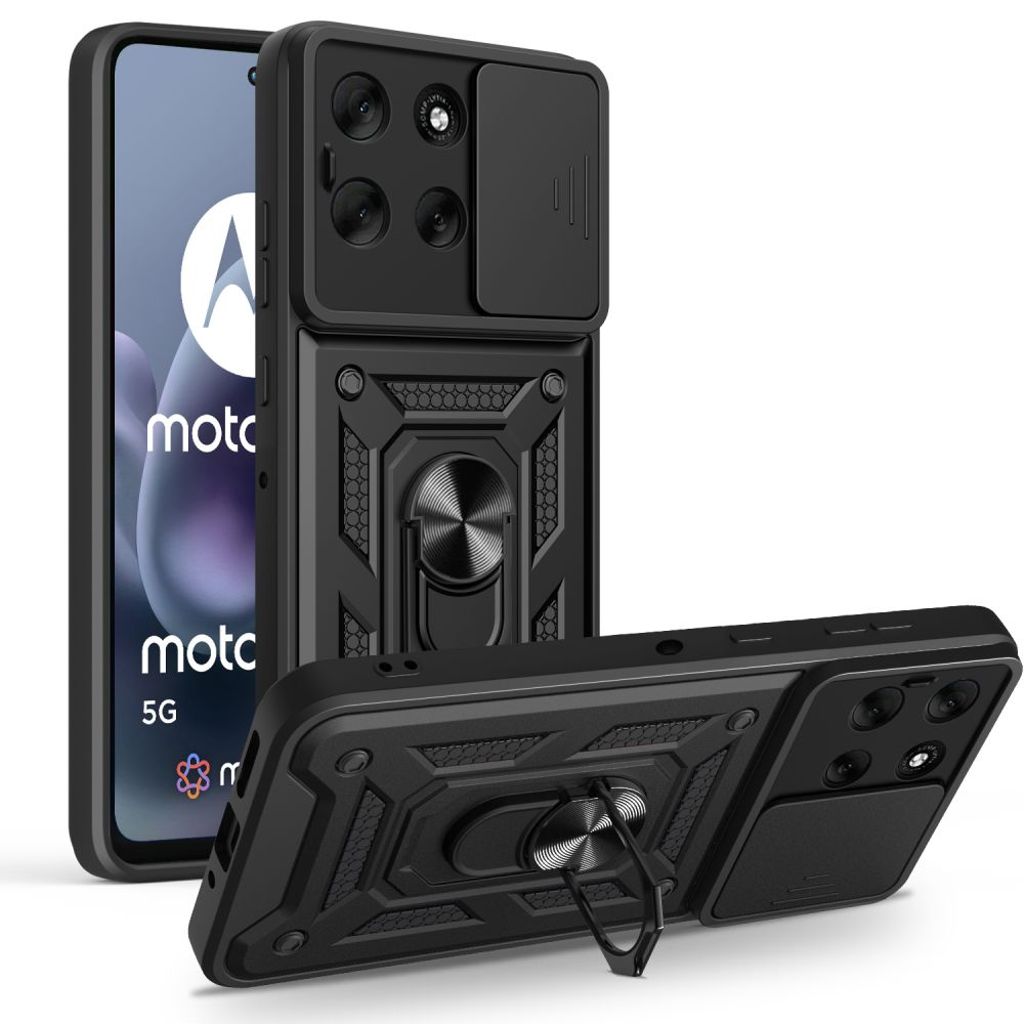 Tech-Protect CamShield Pro Cover til Motorola Moto G86 5G - Sort