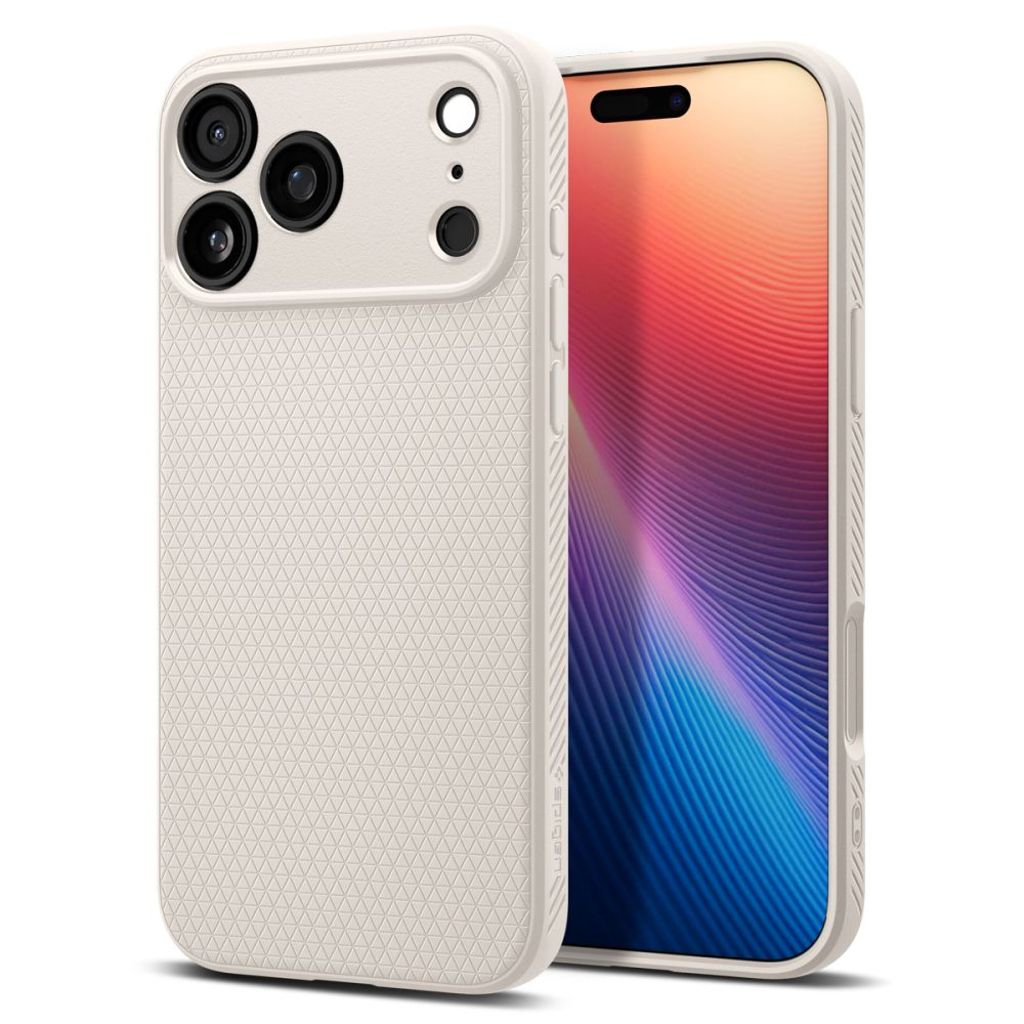 Spigen Liquid Air Deksel till iPhone 17 Pro Max - Titanium