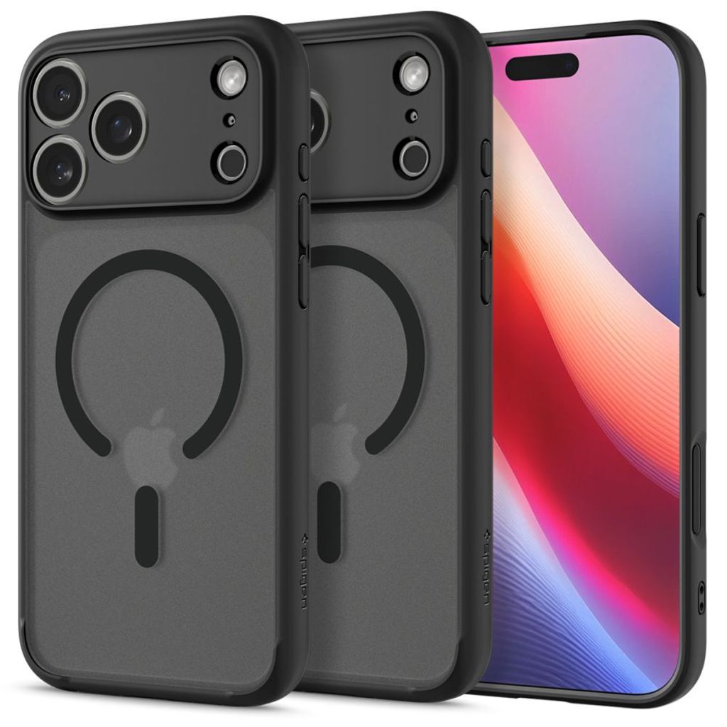 Spigen Ultra Hybrid MagSafe Deksel till iPhone 17 Pro Max - Svart