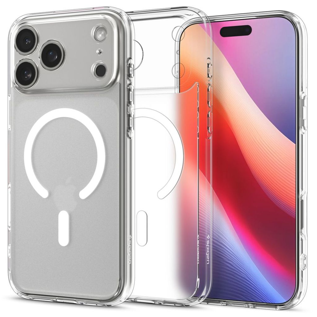 Spigen Ultra Hybrid MagSafe Deksel till iPhone 17 Pro Max - Hvit