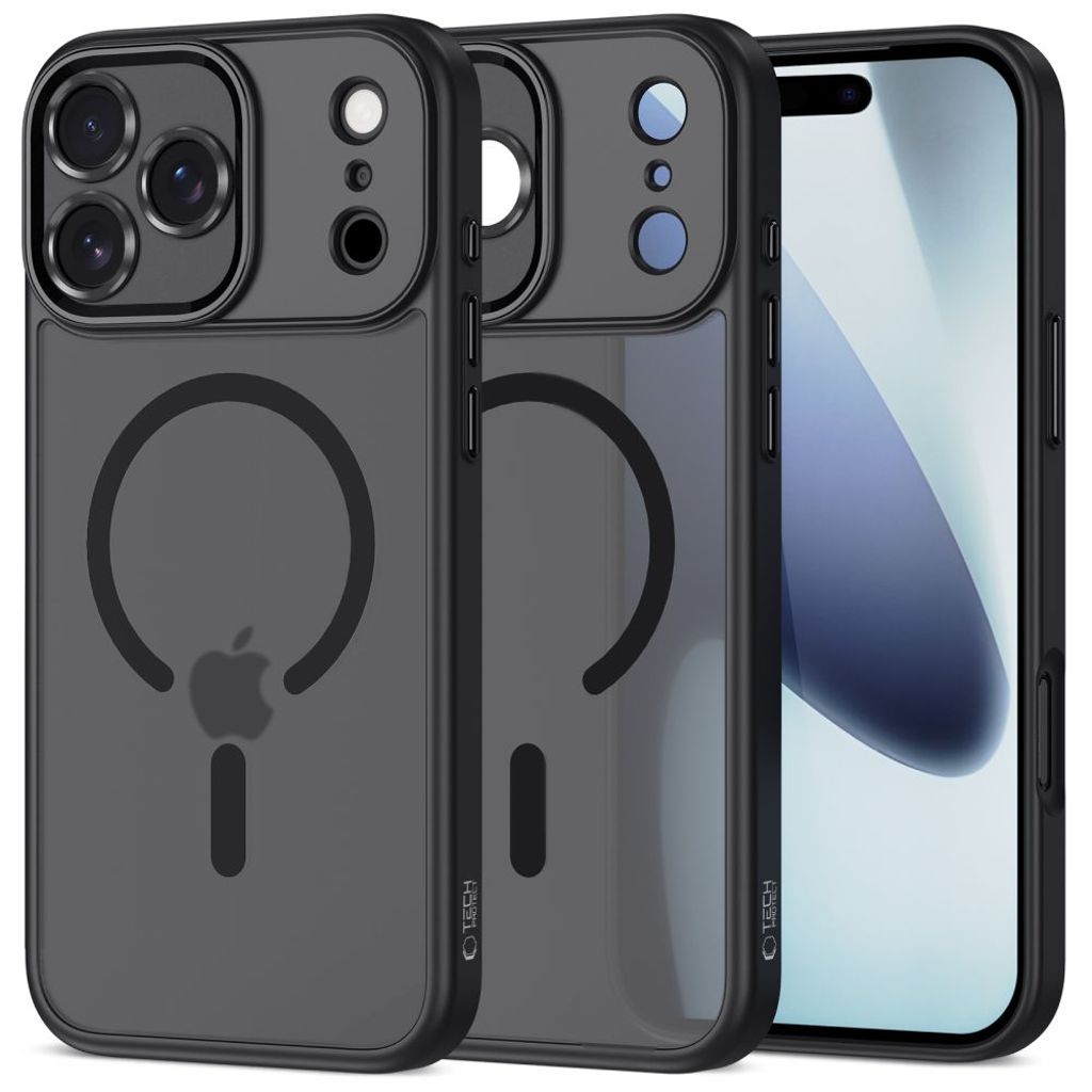 Tech-Protect MagCam MagSafe Deksel till iPhone 17 Pro Max - Matte Black
