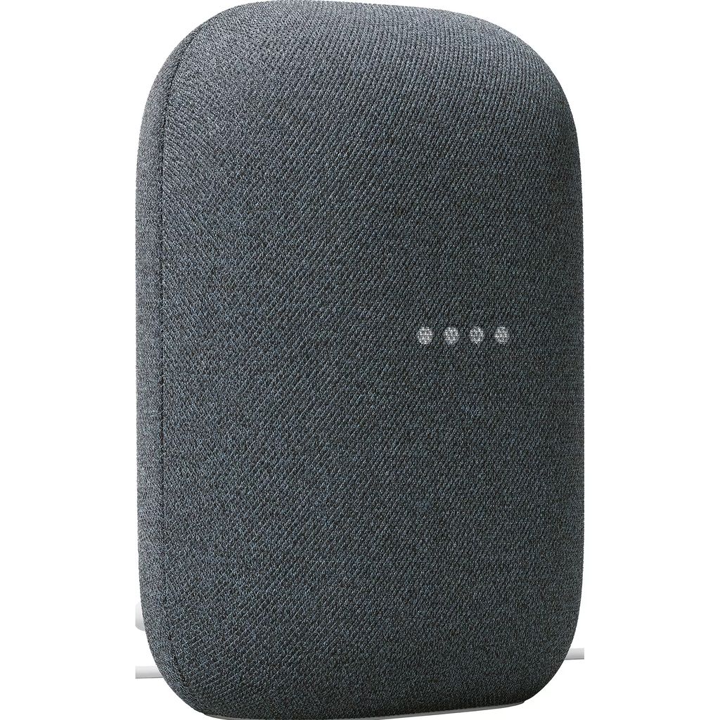 Google Nest Audio, Wifi-højttaler med stemmeassistent - mørkegrå