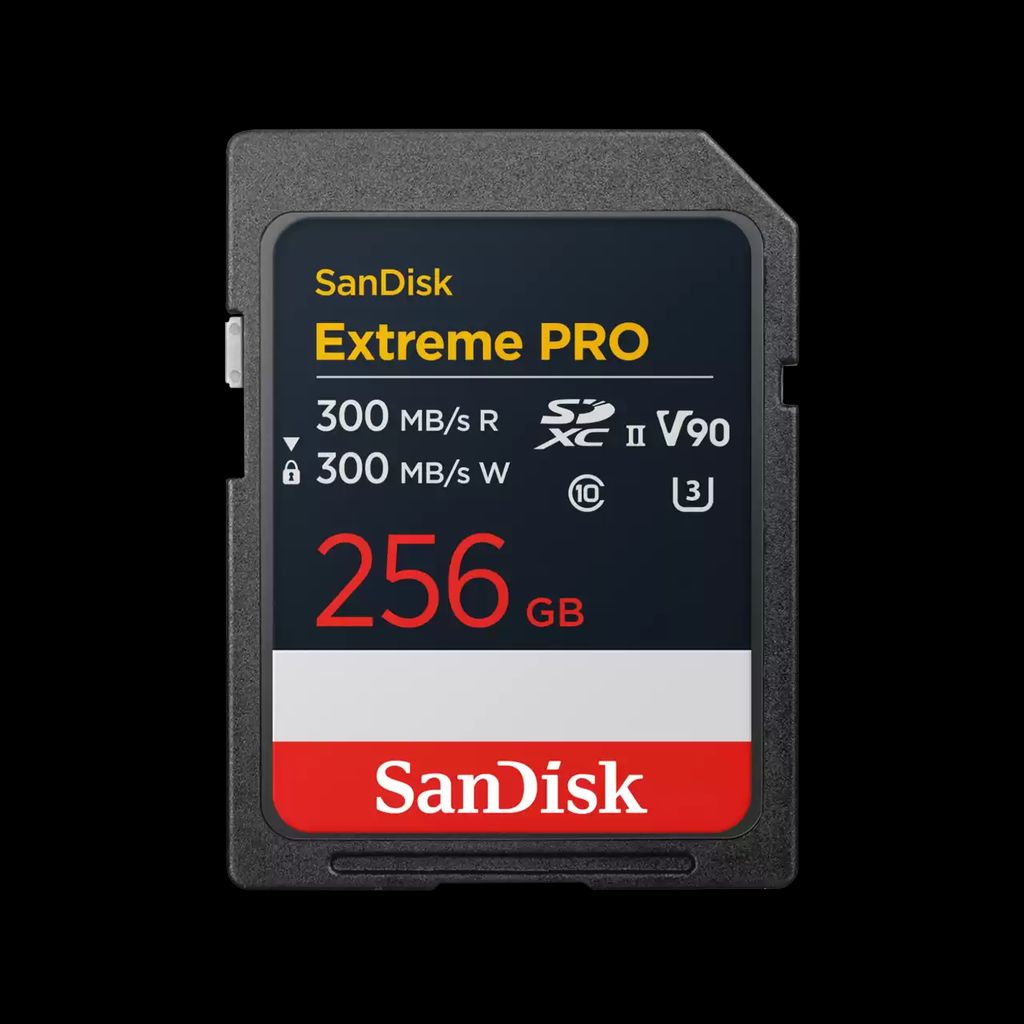 SanDisk Extreme PRO SDXC UHS-II Speicherkarte 256 GB – 300 MB/s