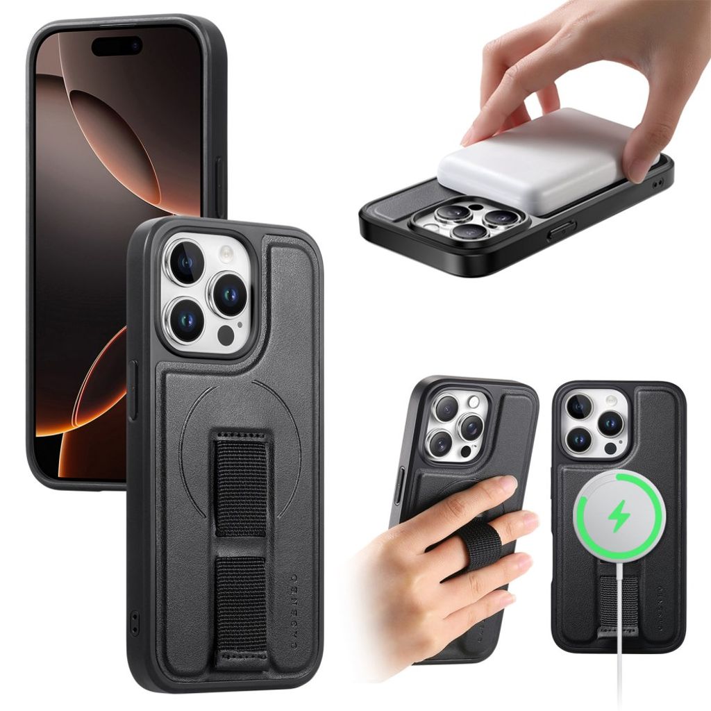CASENEO iPhone 15 Pro Max Skal med MagSafe - Svart