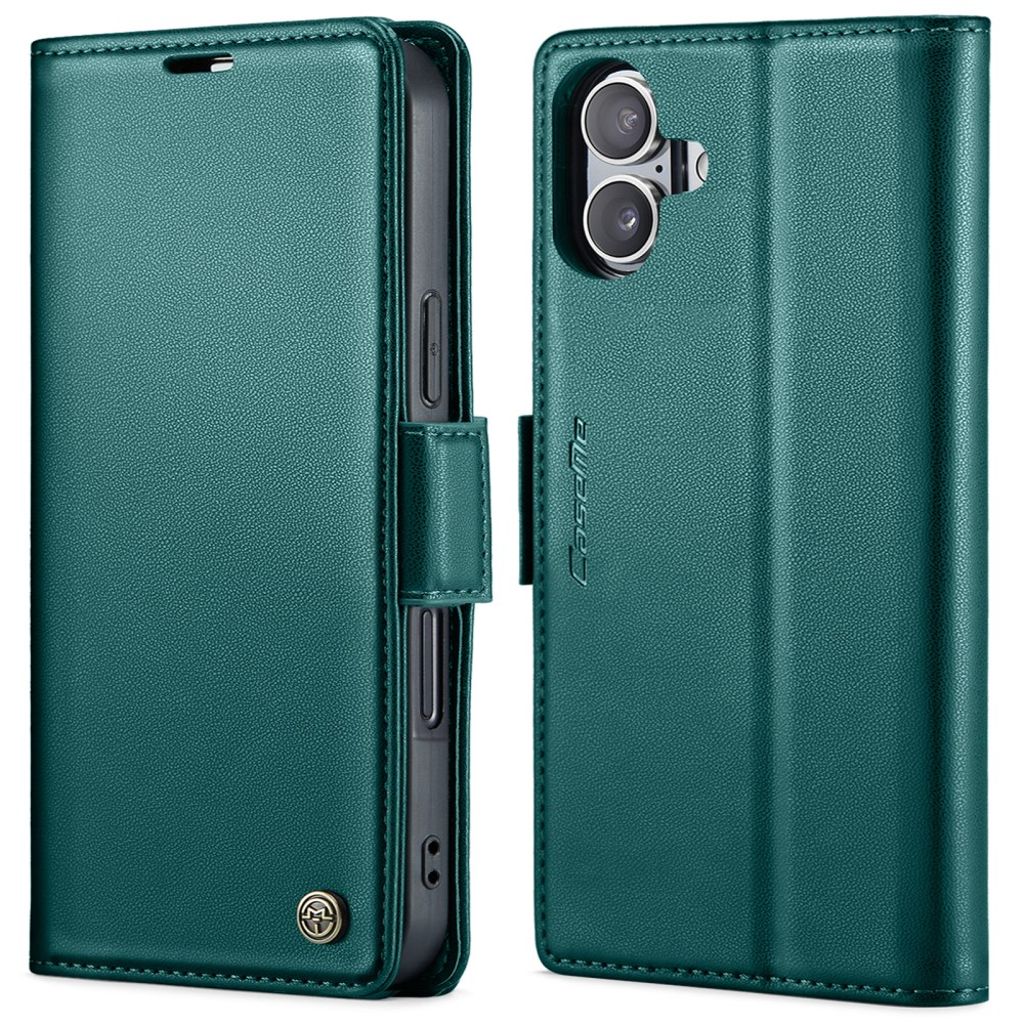 CASEME iPhone 16 Plus Cover with Card Slots - Green