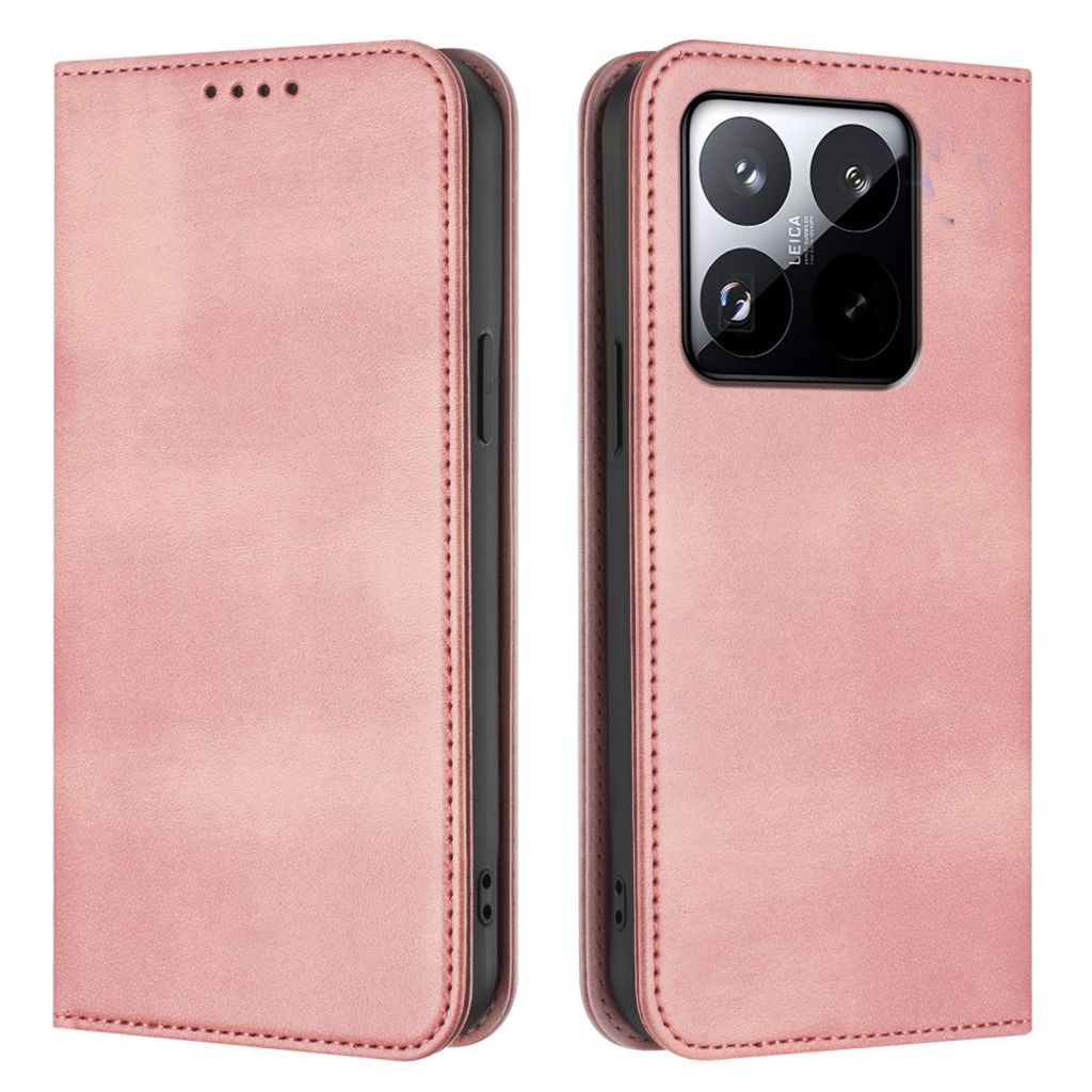 Xiaomi 15T Wallet Cover with RFID Blocking - Pink