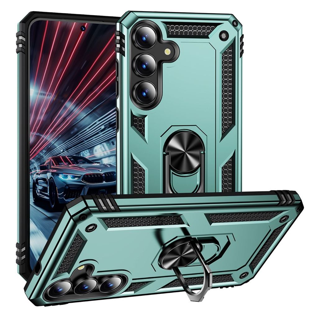 Samsung Galaxy S25 FE Case with Stand - Green