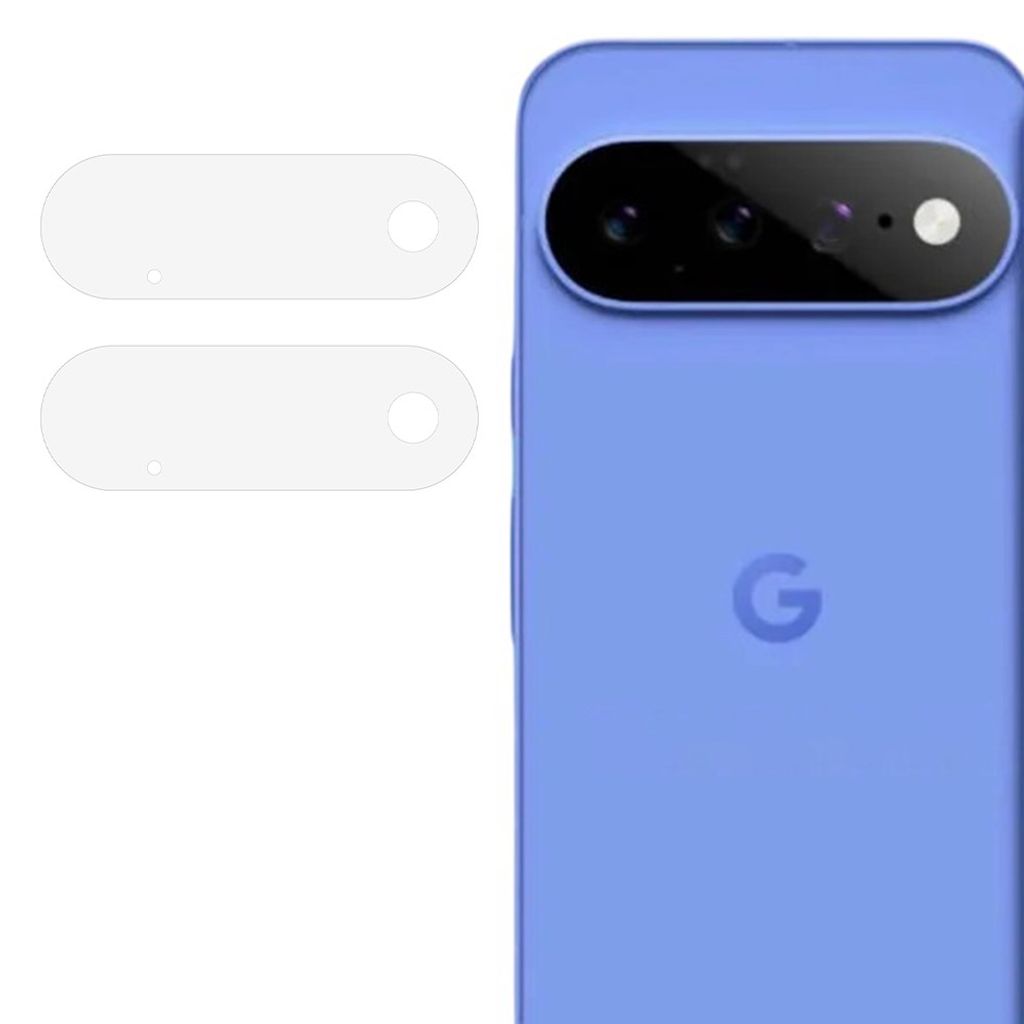 Google Pixel 11 Linsebeskyttelse Hærdet Glas 2-Pak - Gennemsigtig