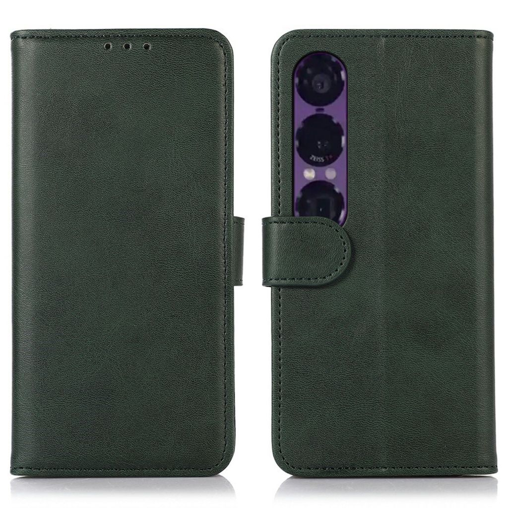 Sony Xperia 1 VII Kotelo Korttipaikka - Vihreä