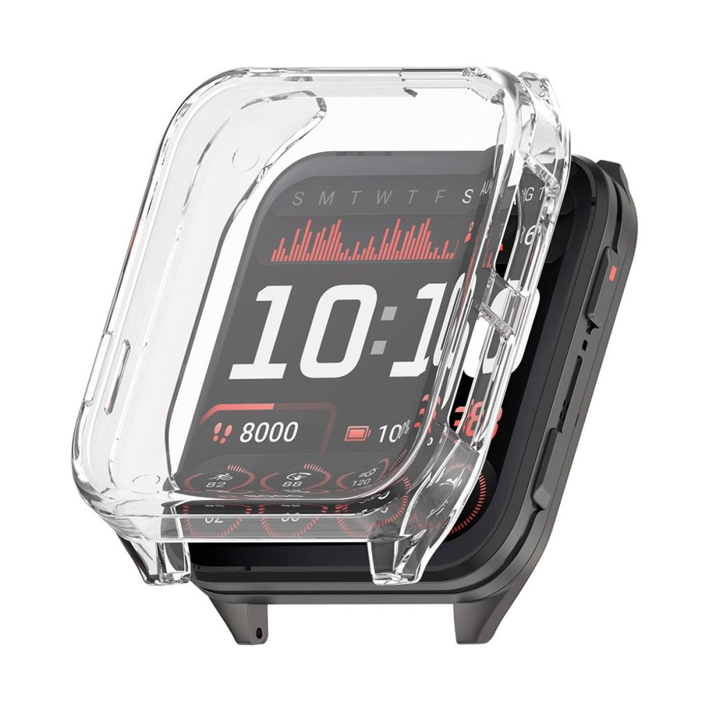 Garmin Venu X1 TPU-kotelo näytönsuojalla – läpinäkyvä