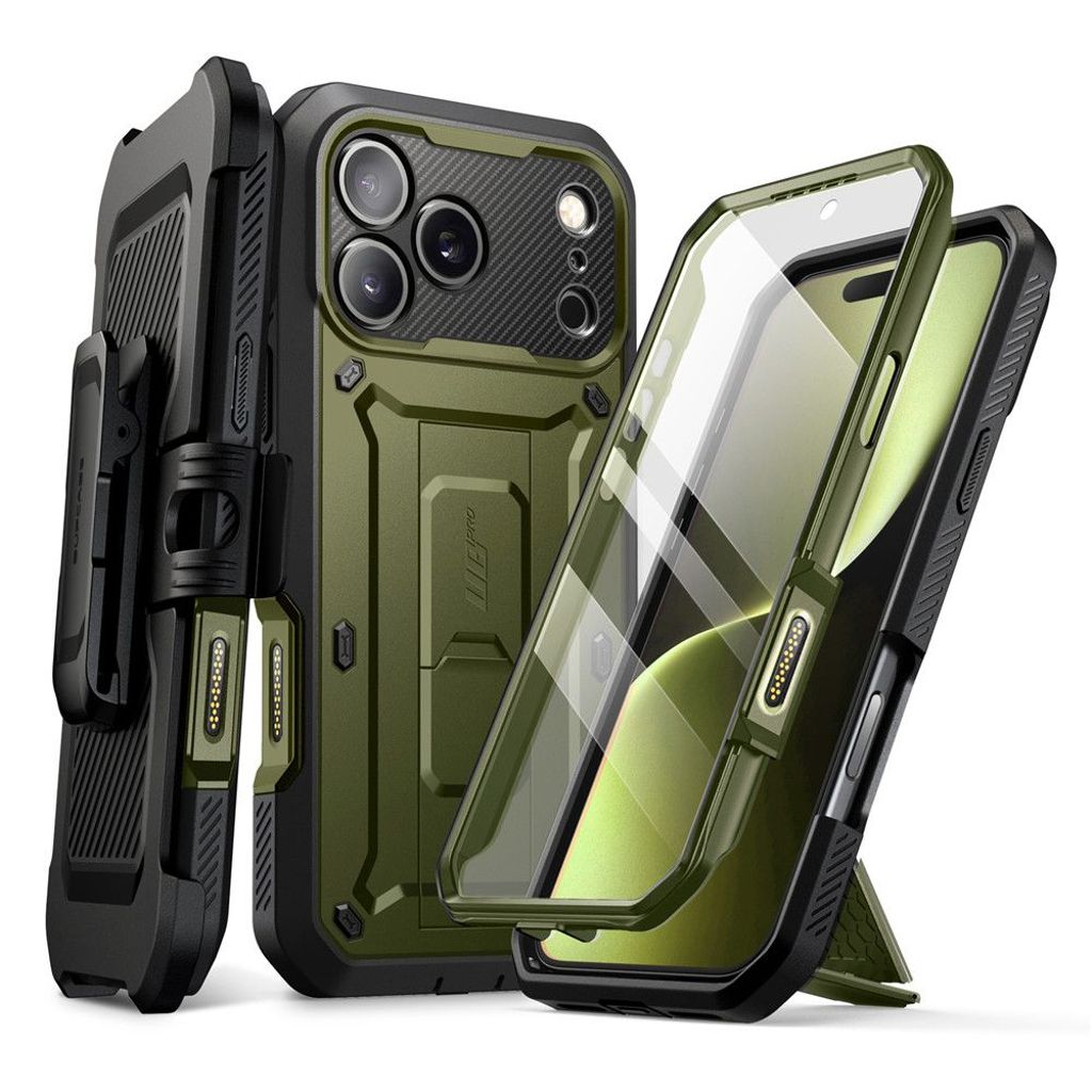 Supcase UB Pro Skal till iPhone 17 Pro Max - Grön