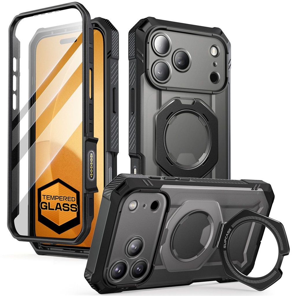 Supcase UB Grip Pro MagSafe Skal till iPhone 17 Pro Max - Svart