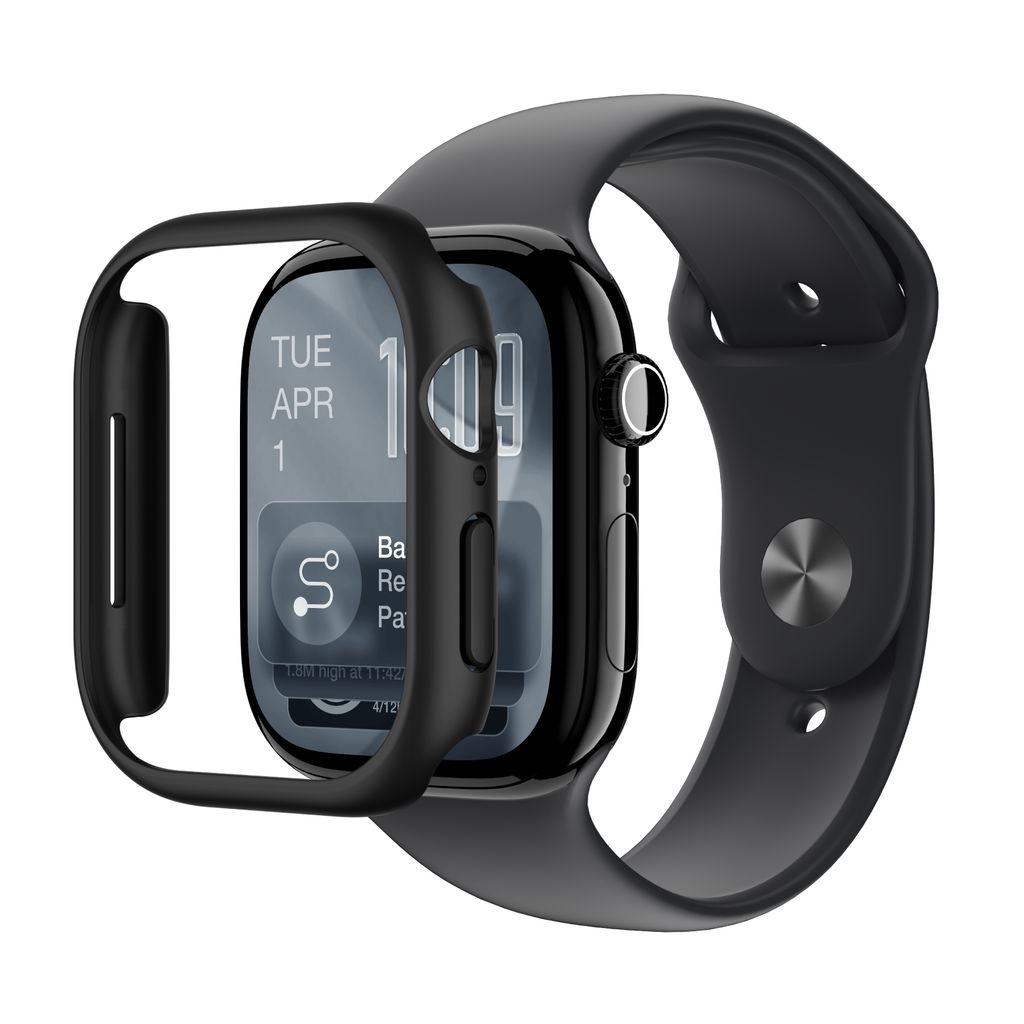 AmazingThing Minimal kuori Apple Watch 11 46mm - Musta