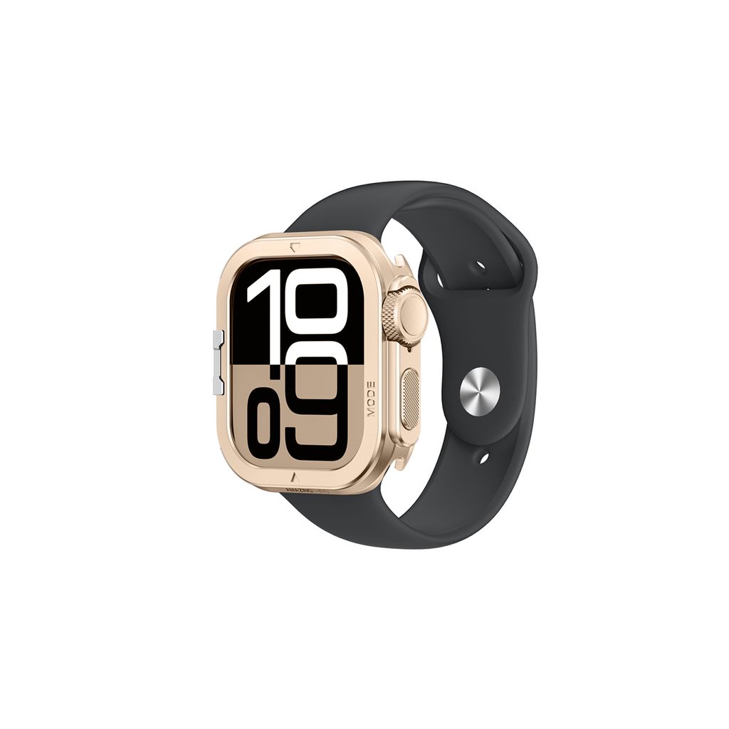 AmazingThing Titan Pro kuori Apple Watch 11 46mm - Kulta