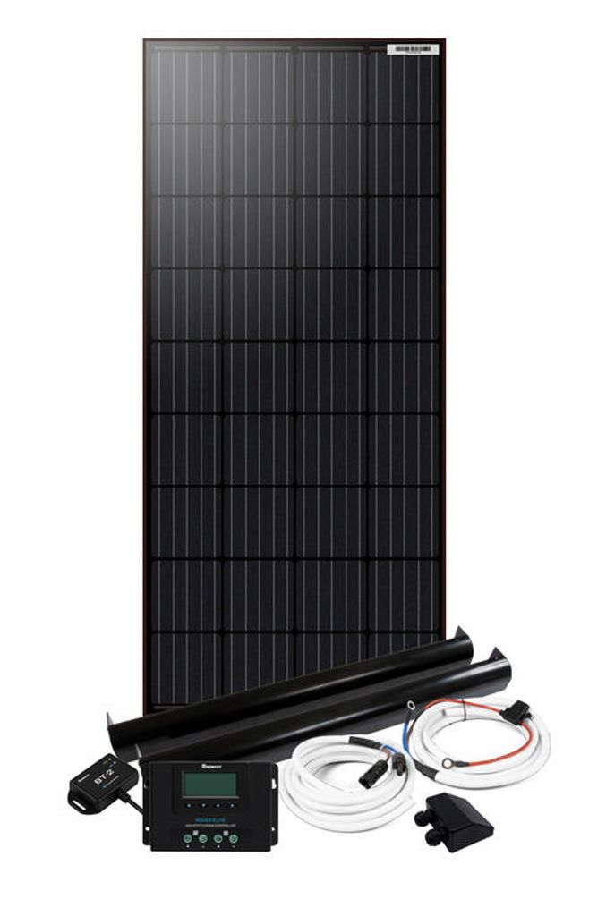 Solcellspaket 180W för husbil och husvagn osv. | Laddare - Solpaneler | Batteritema