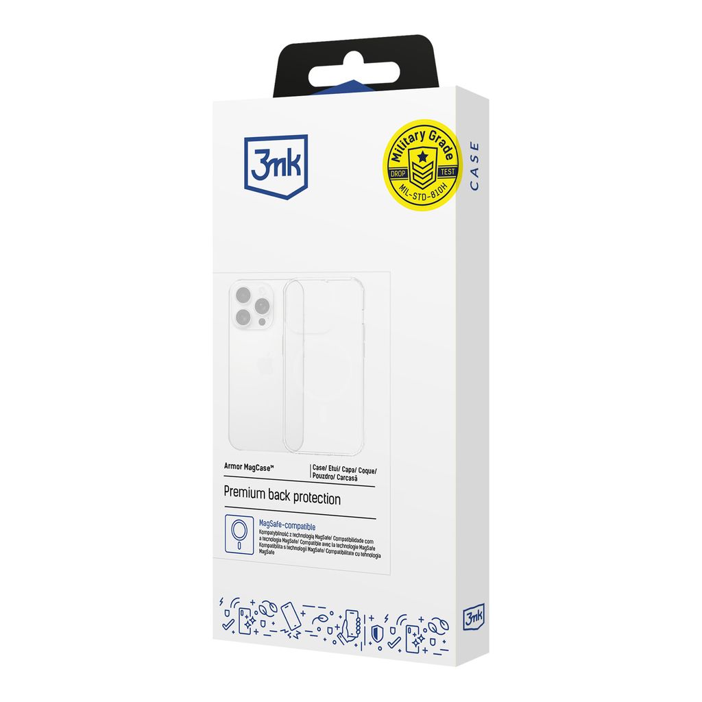 3mk Armor MagCase Skal till Samsung Galaxy S26 Ultra - Transparent