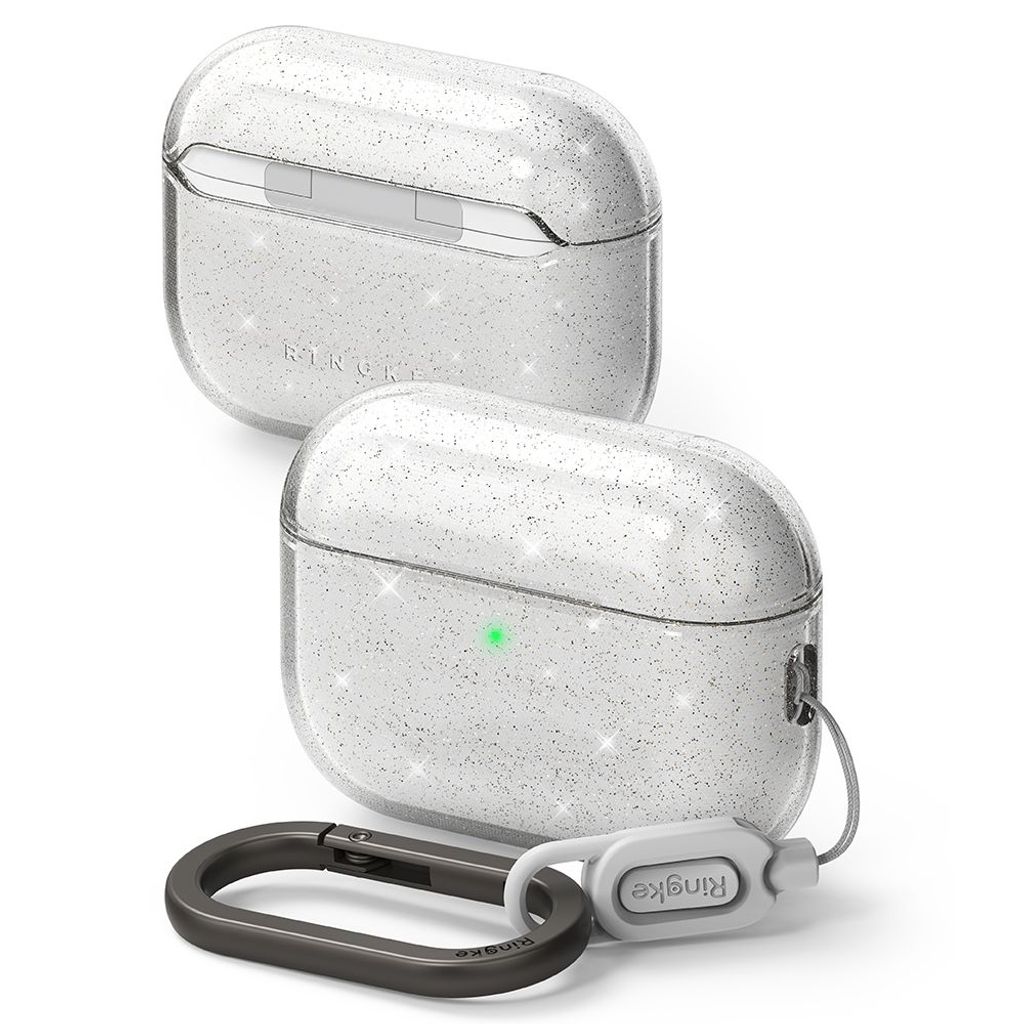 Ringke Air AirPods Pro 3 kotelo - läpinäkyvä kimalle