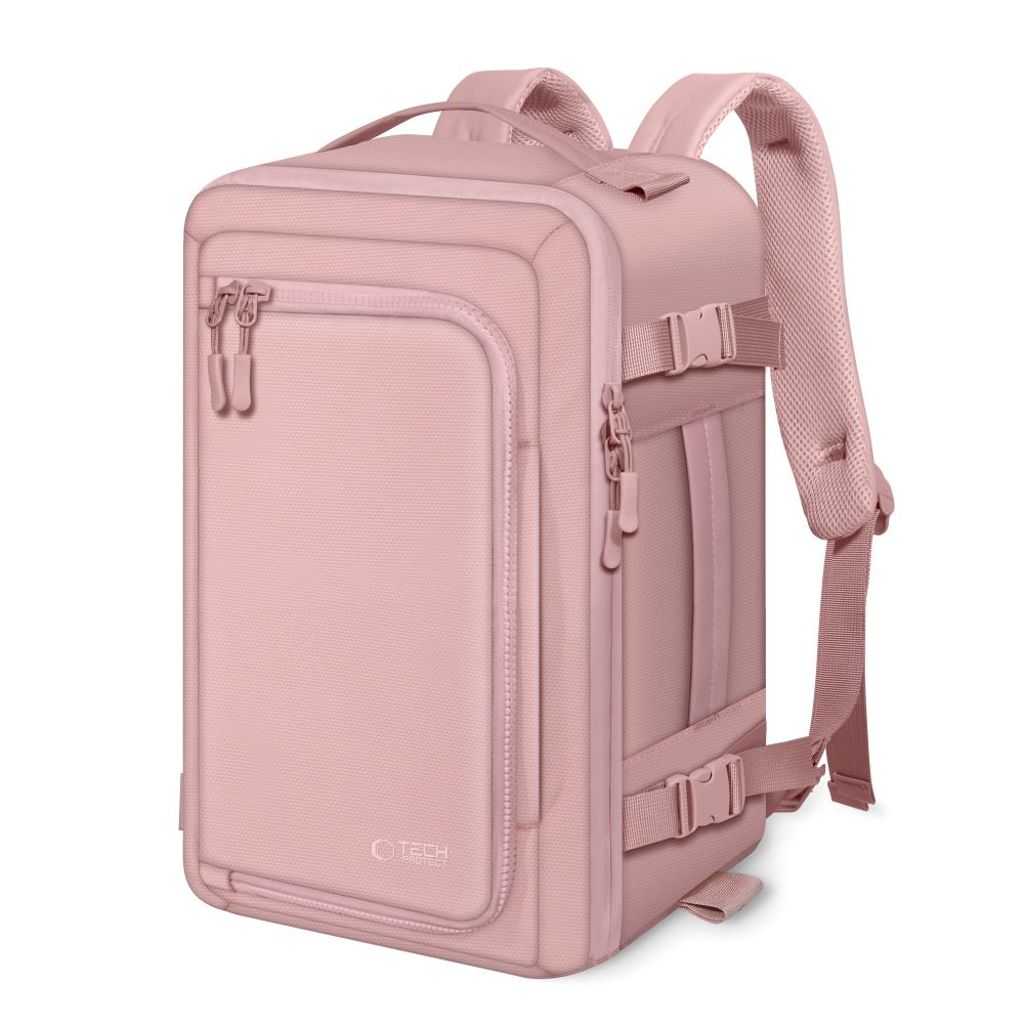 Tech-Protect Defender S50 Laptop Rygsæk, 20L – Lyserød