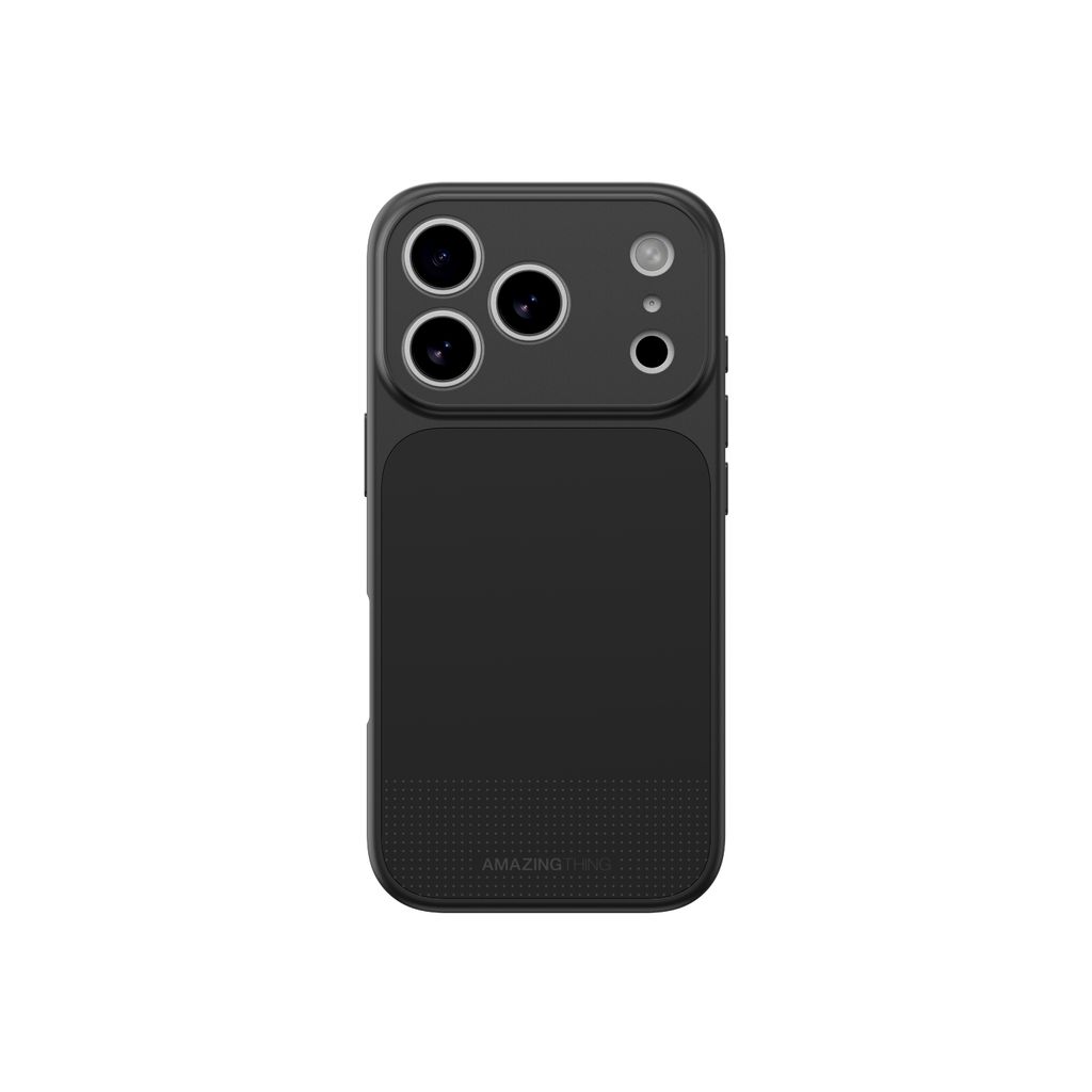 AmazingThing Minimal Mag Full Cover -kuori till iPhone 17 Pro - Musta