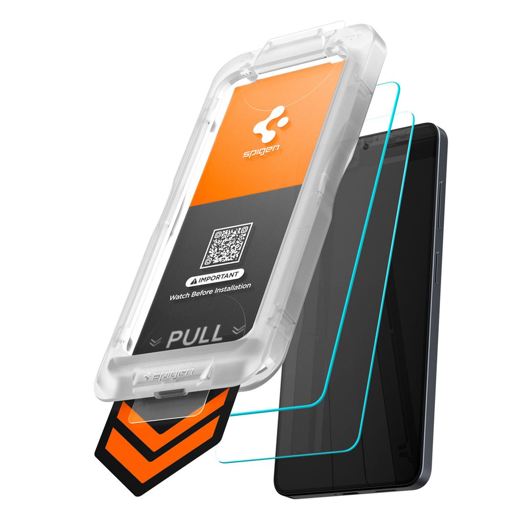 Spigen Glas.Tr Ez Fit Pro HD 2-pack Skärmskydd till Samsung Galaxy S26 Plus