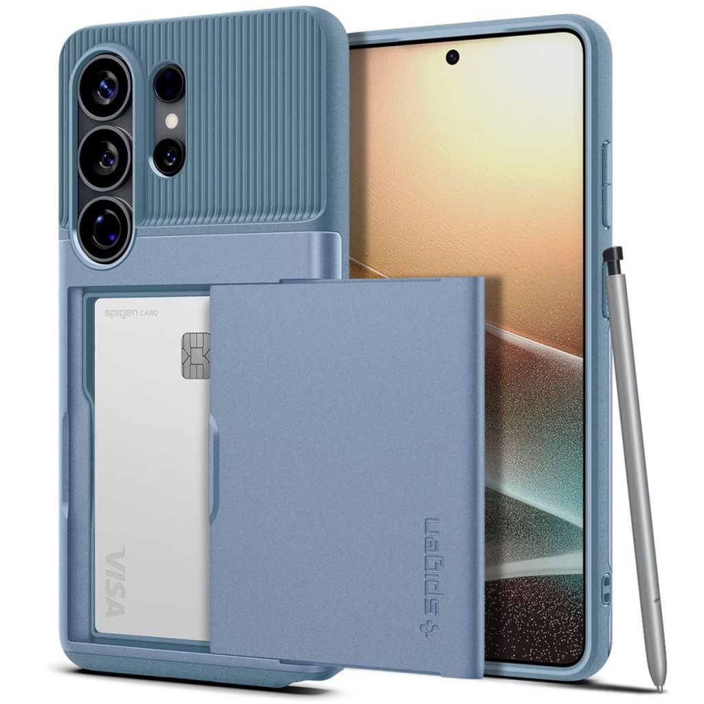 Spigen Slim Armor CS Skal till Samsung Galaxy S26 Ultra - Blå