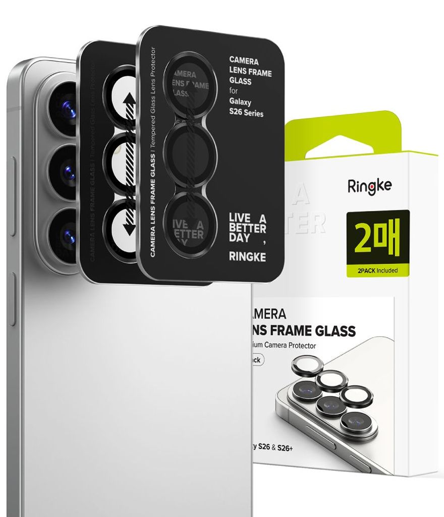 Ringke Camera Frame Protector Linsskydd 2-pack till Samsung Galaxy S26 Plus