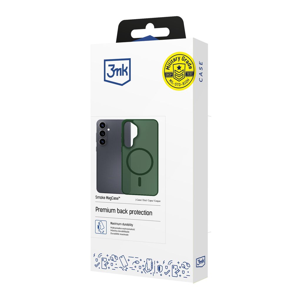 3mk Smoke MagSafe Cover till iPhone 17 - Grøn