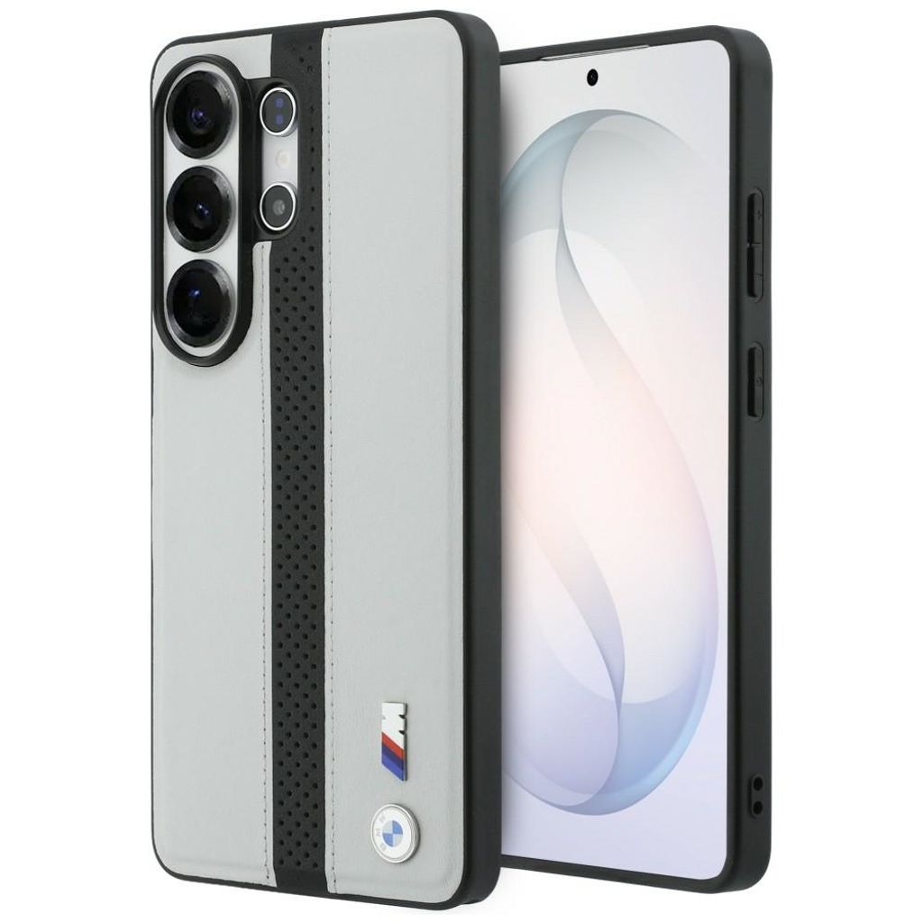 BMW Perforated Stripe Logo MagSafe Skal till Samsung Galaxy S26 Ultra - Grå