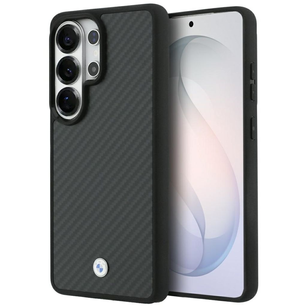 BMW Sign Carbon Fiber MagSafe Skal till Samsung Galaxy S26 Ultra - Svart