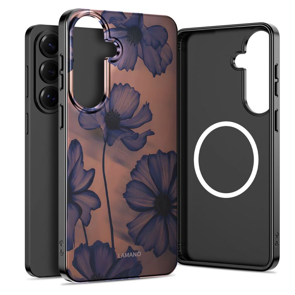 Tech-Protect Lamano MagSafe Skal till Samsung Galaxy S26 - Brun/Lila