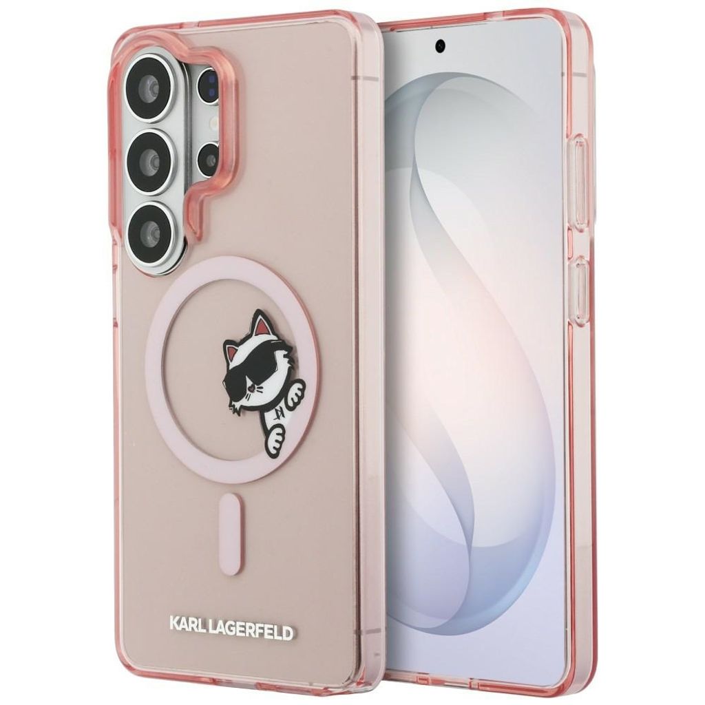 Karl Lagerfeld Peekaboo Choupette MagSafe Skal Samsung Galaxy S26 Ultra - Rosa