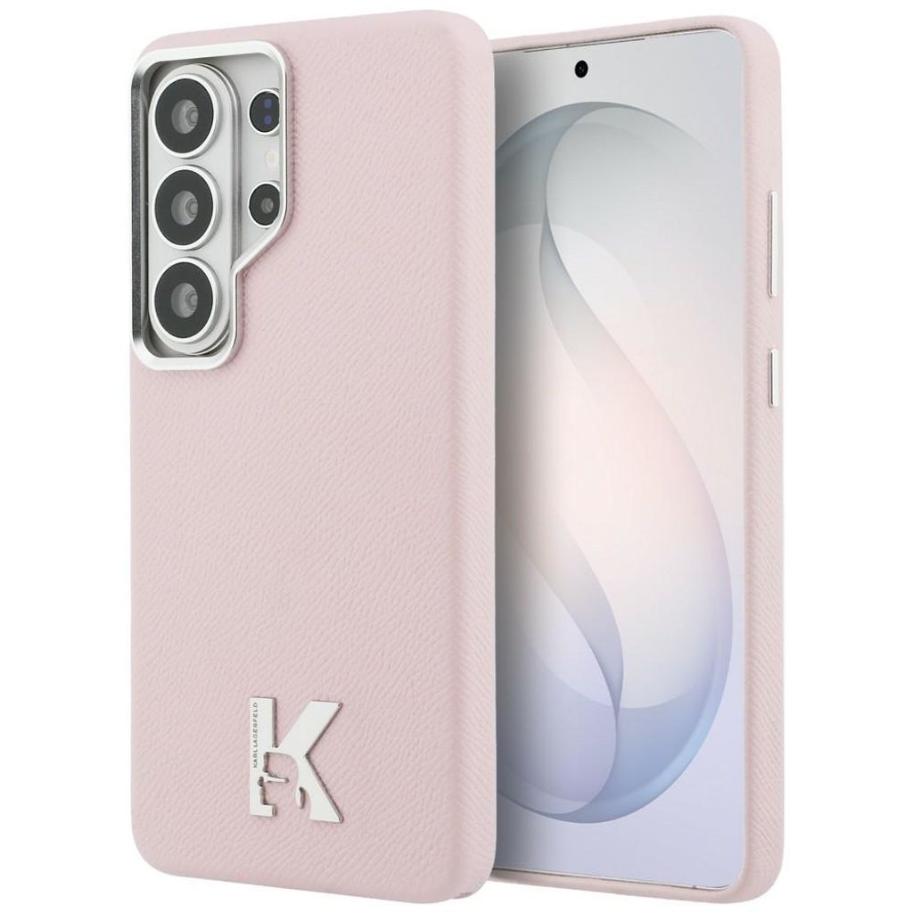 Karl Lagerfeld K Metal Logo MagSafe Skal till Samsung Galaxy S26 Ultra - Rosa
