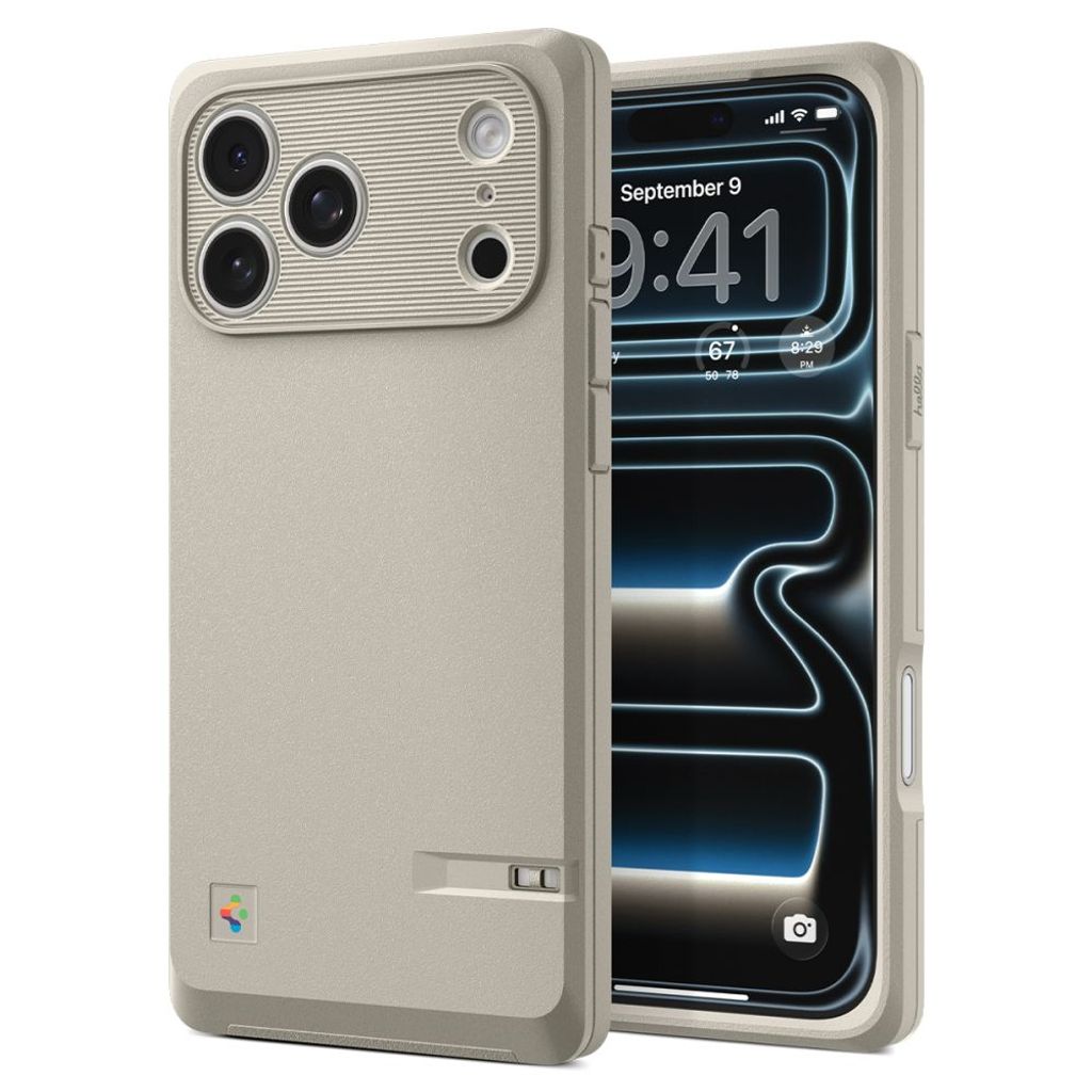 Spigen Classic LS MagSafe Cover till iPhone 17 Pro - Beige
