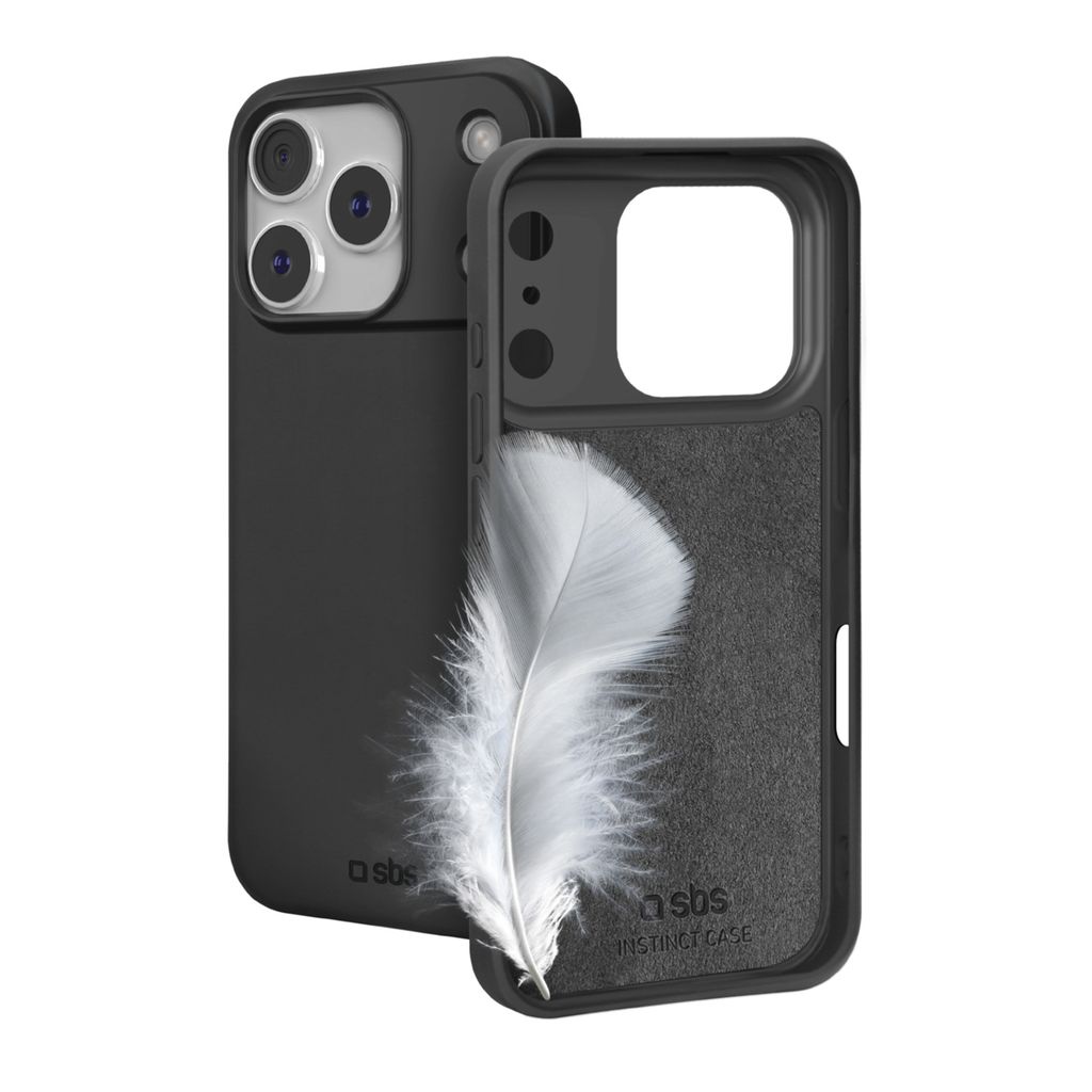 SBS Instinct -kuori till iPhone 17 Pro - Musta