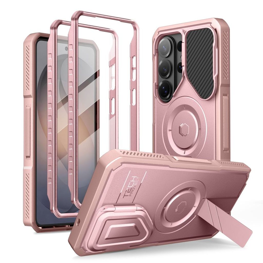 Tech-Protect Kevlar MagSafe Skal 2-pack till Samsung Galaxy S26 Ultra - Rosa